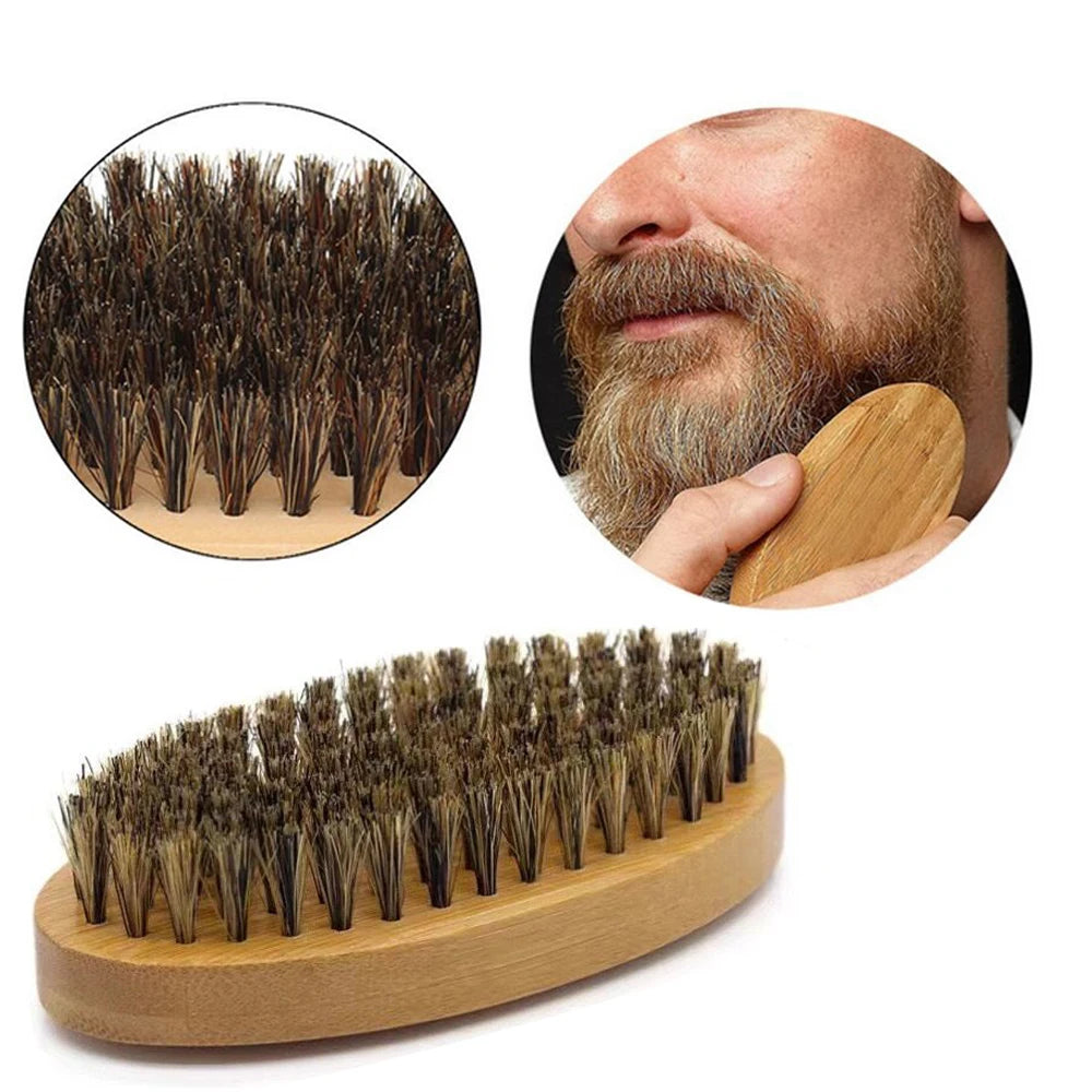 The Beard Standard — Wood Grooming Tool Set