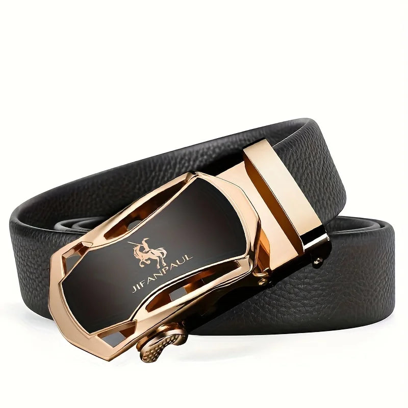 The No-Notch Belt — Automatic Ratchet Buckle