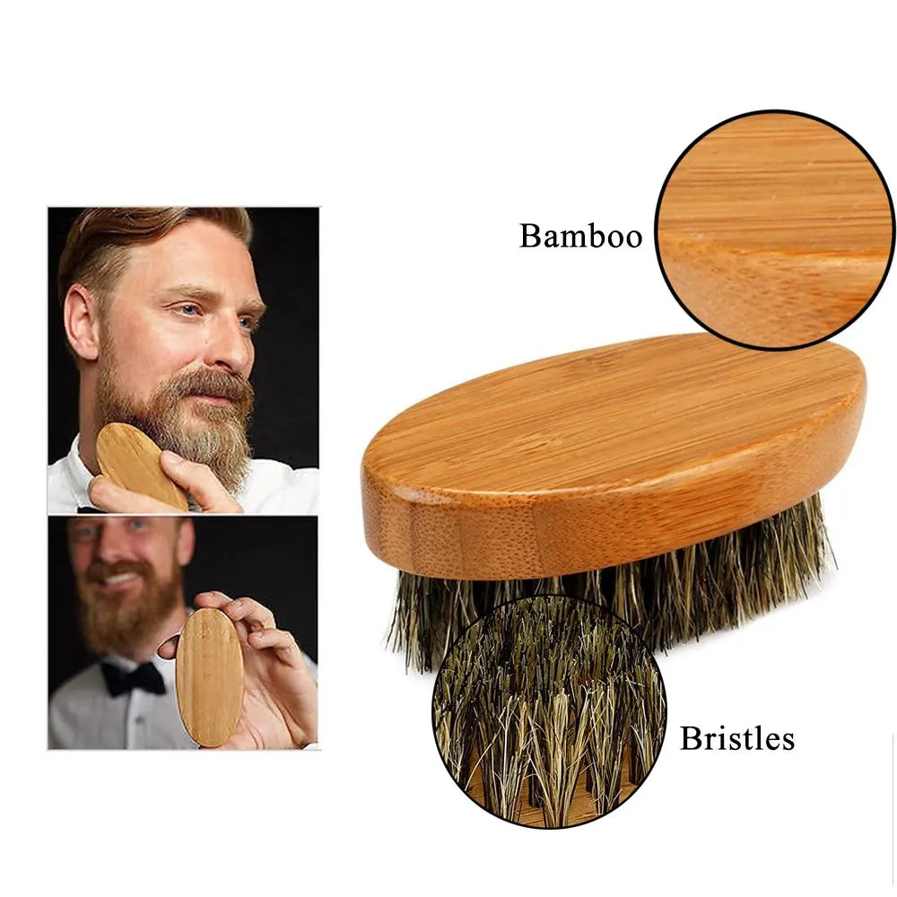 The Beard Standard — Wood Grooming Tool Set