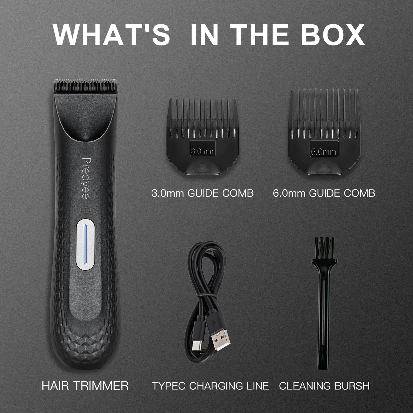 The Travel Trim — Rechargeable Body Groomer