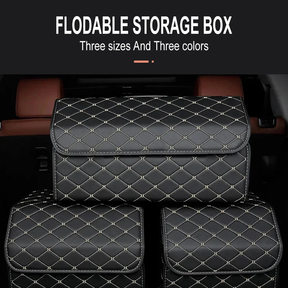 The Road Case — Structured Trunk Organizer
