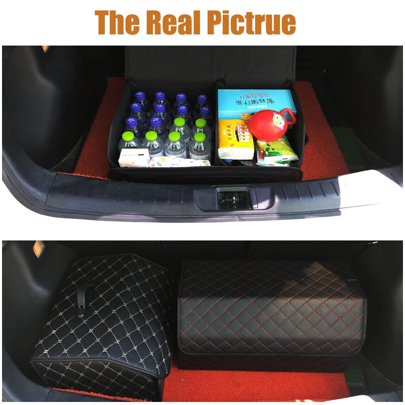 The Road Case — Structured Trunk Organizer