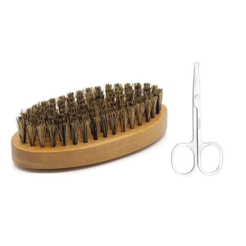 The Beard Standard — Wood Grooming Tool Set