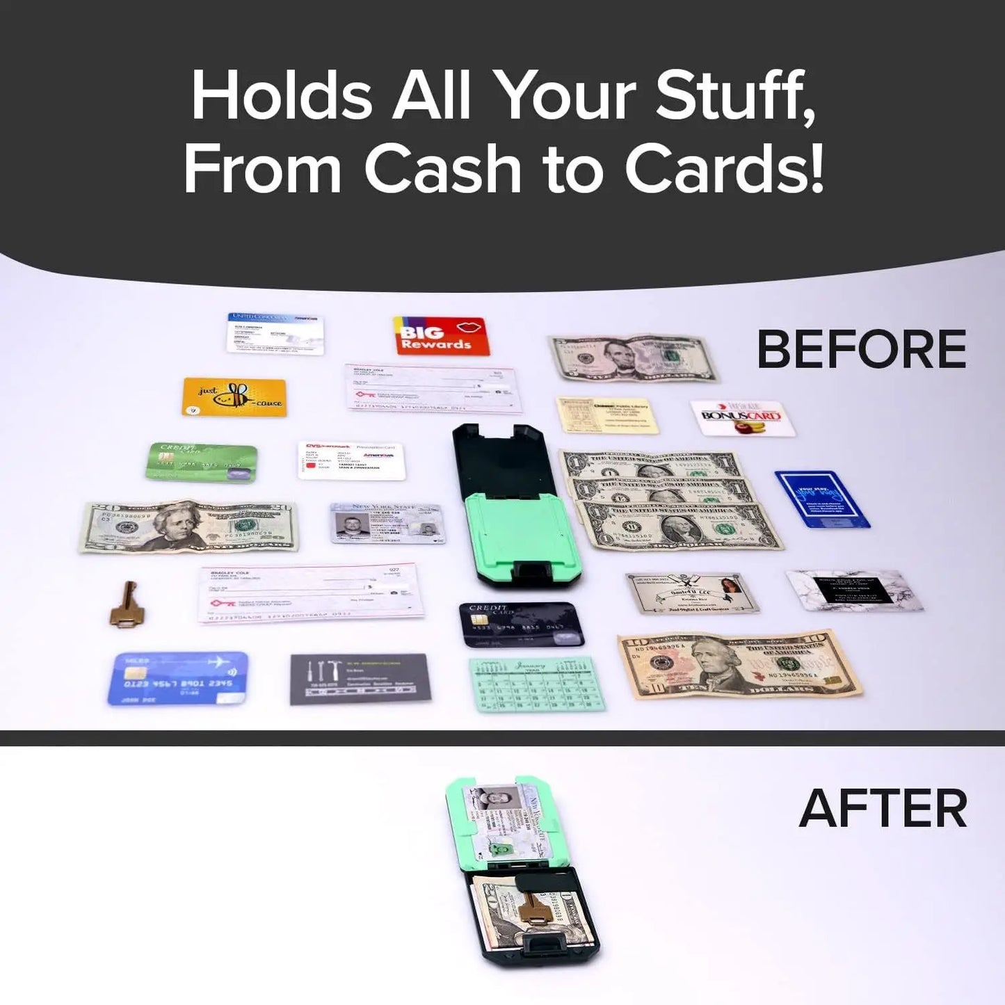 The Slim Carry — Minimalist Card Wallet