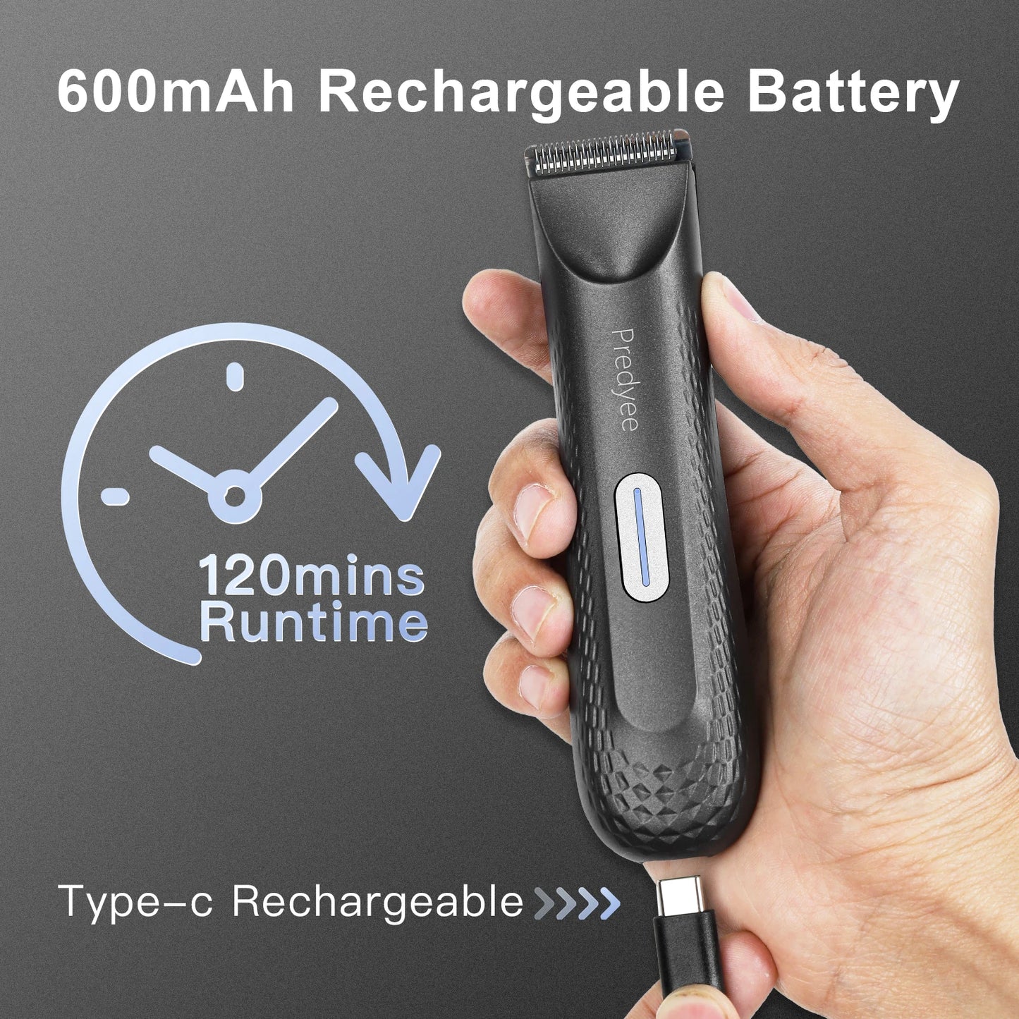 The Travel Trim — Rechargeable Body Groomer