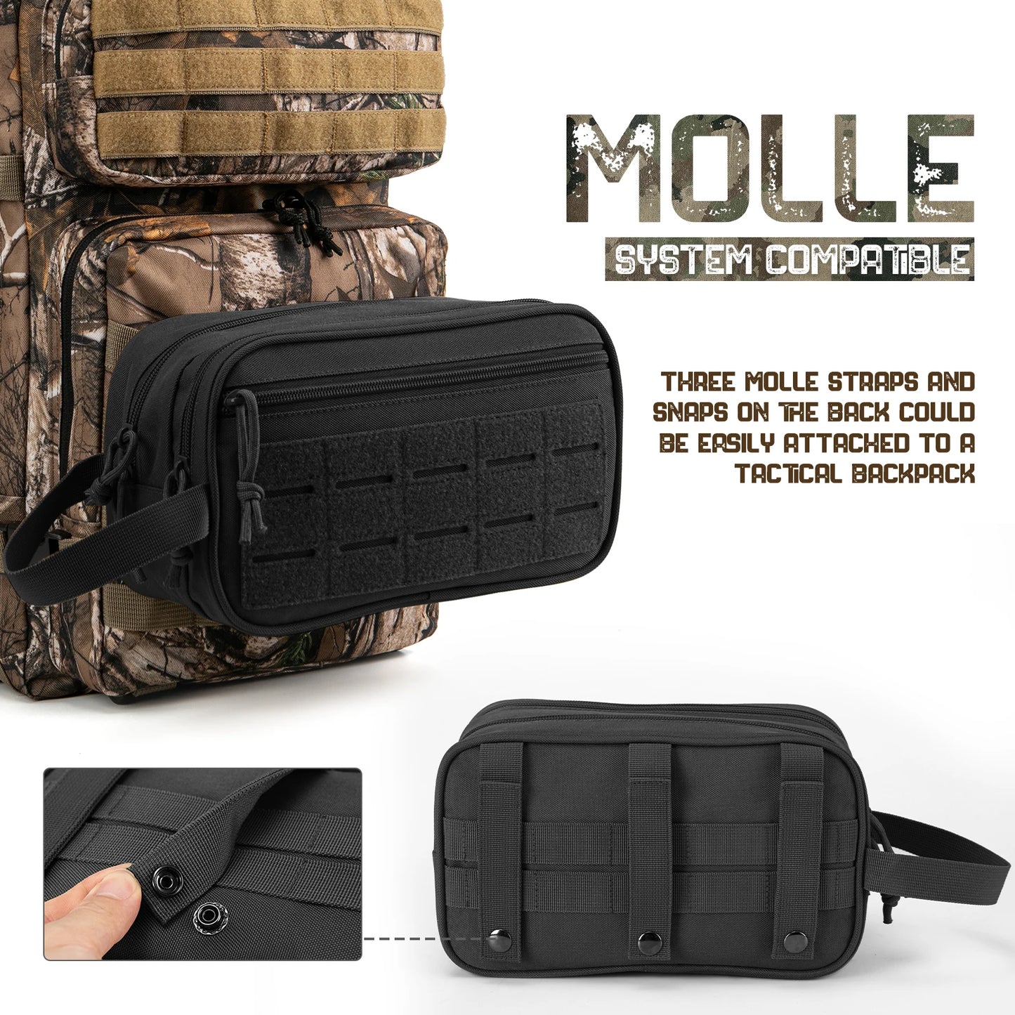 The Dopp Frame — Structured Toiletry Bag