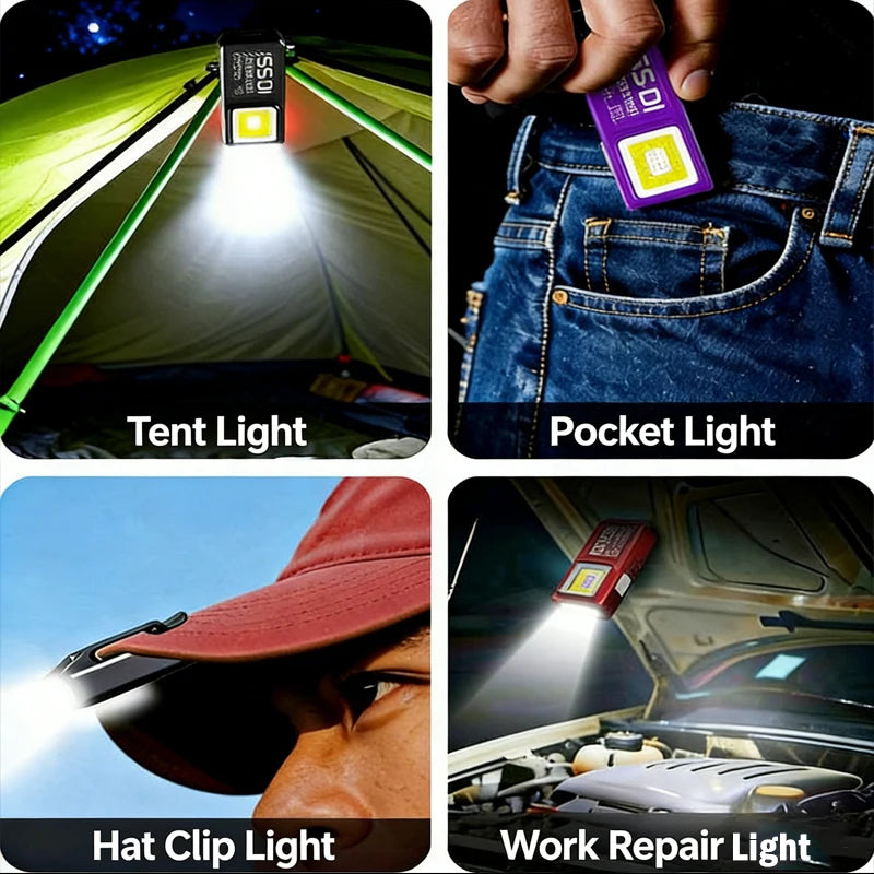 The Field Light — Magnetic Clip Work Light