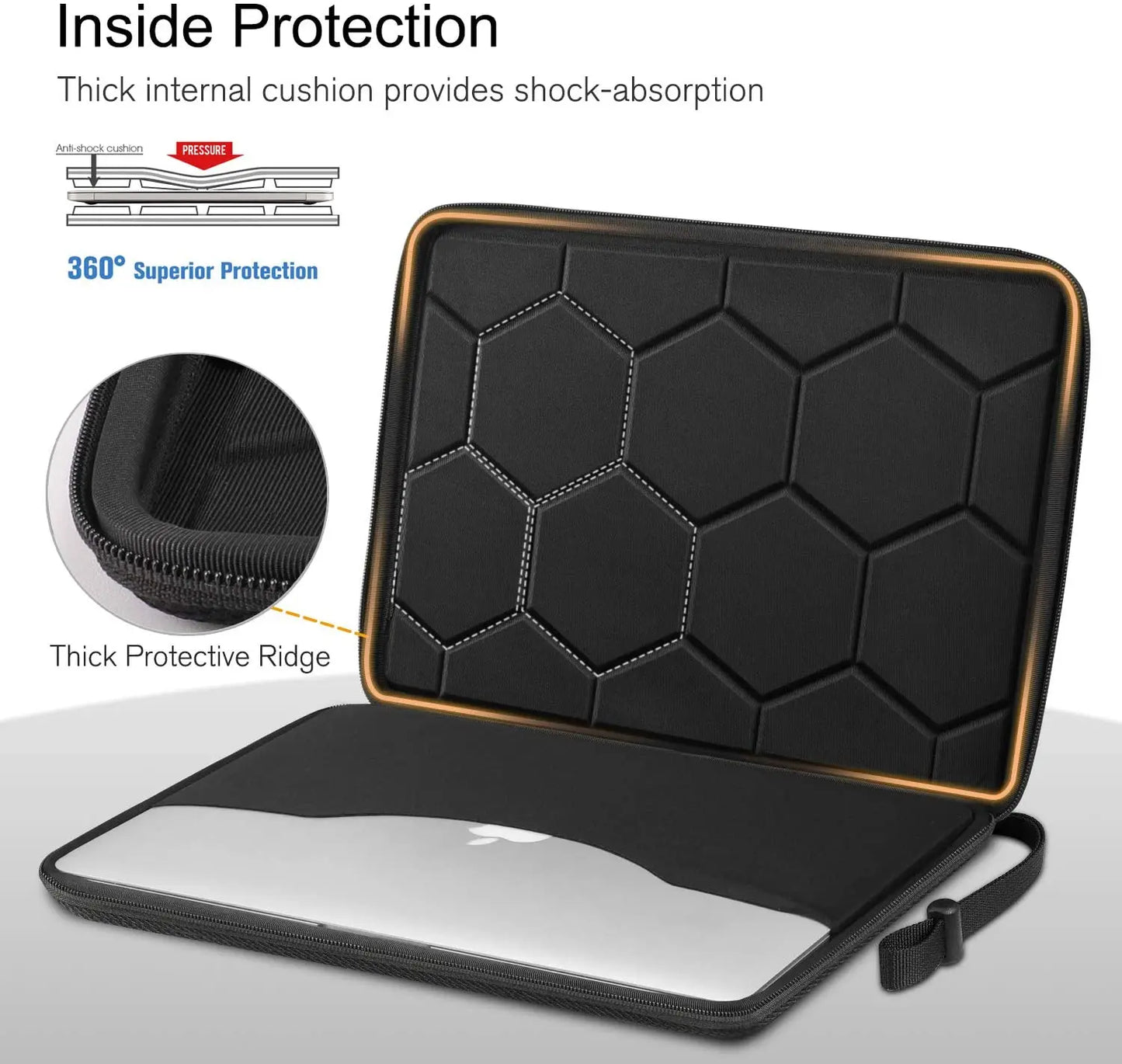 The Command Case — Executive Hard-Shell Laptop Sleeve