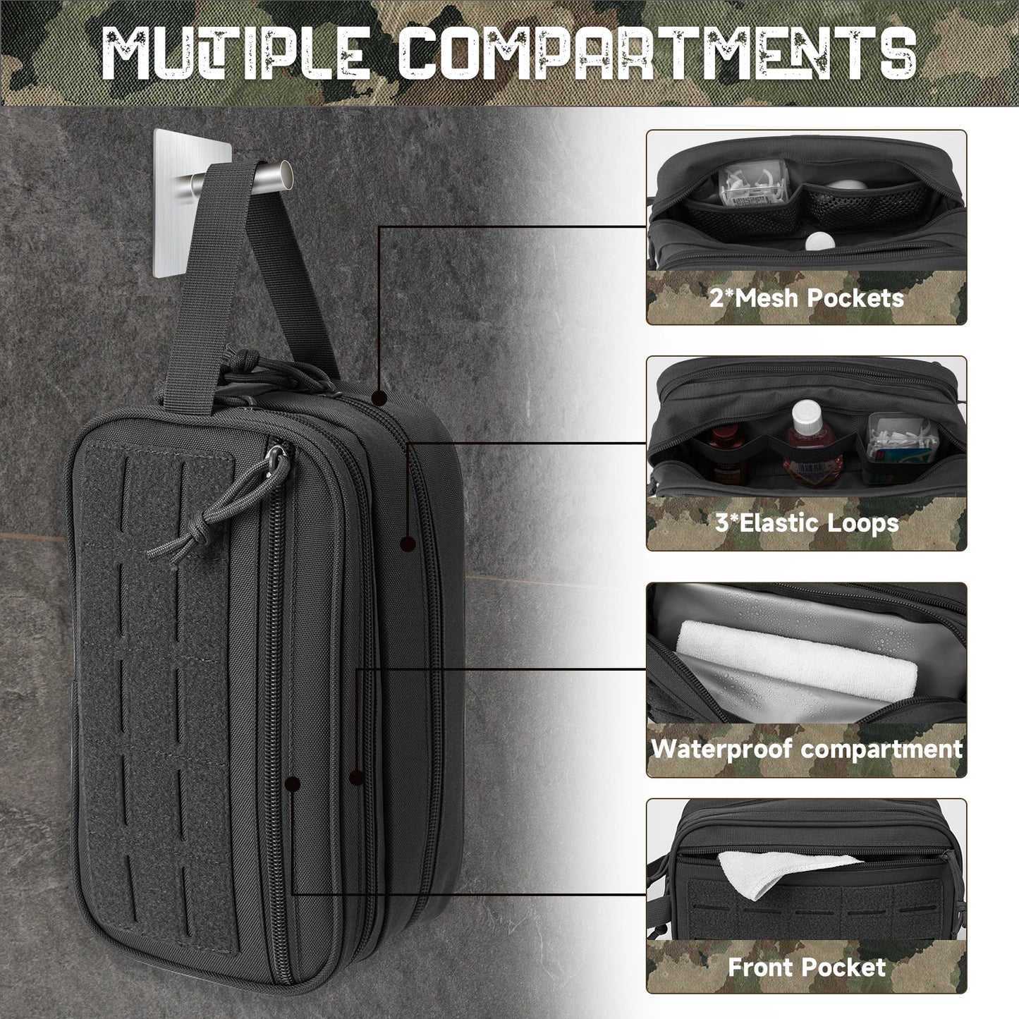 The Dopp Frame — Structured Toiletry Bag