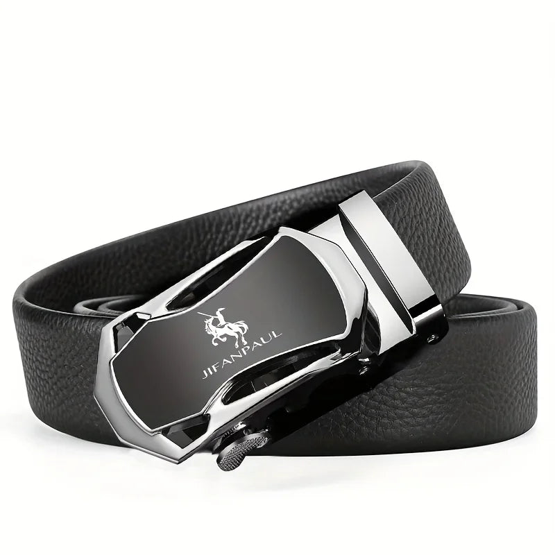 The No-Notch Belt — Automatic Ratchet Buckle