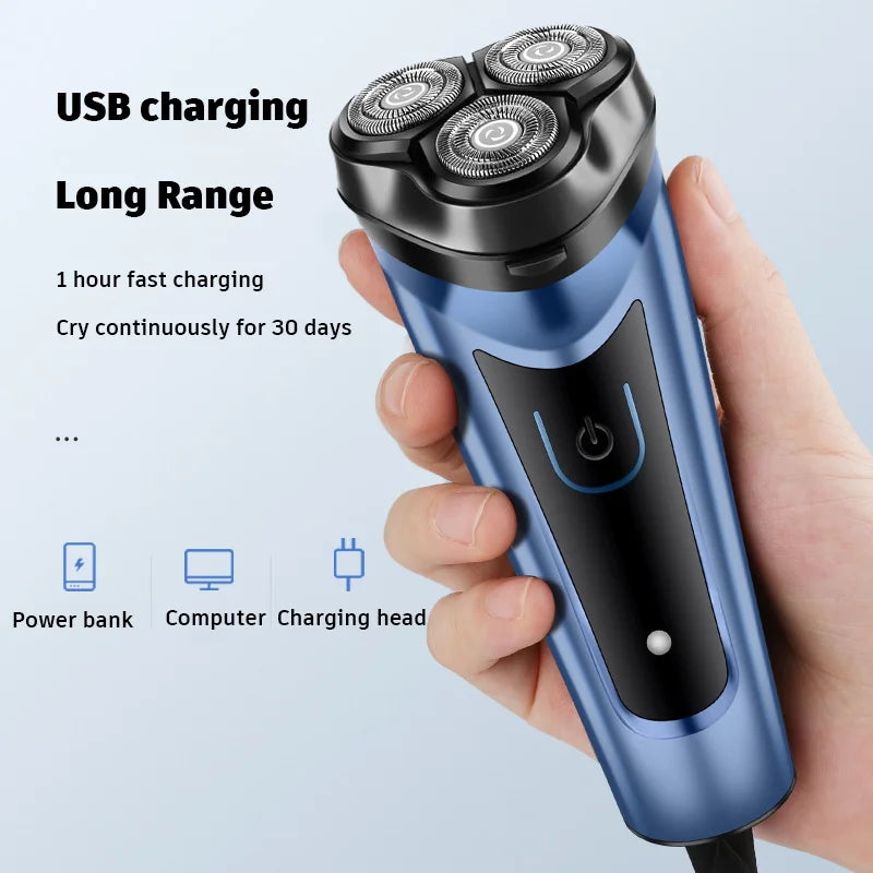 The Travel Shave — Compact Rechargeable Shaver