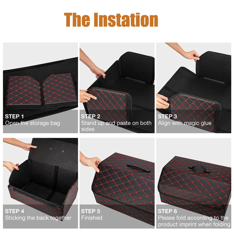 The Road Case — Structured Trunk Organizer