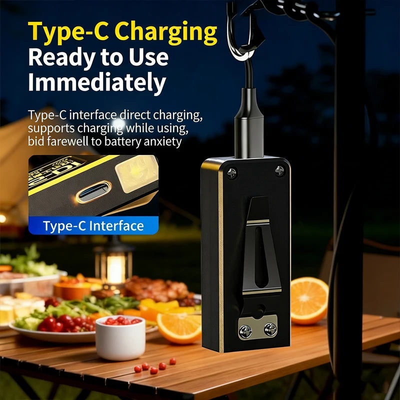 The Field Light — Magnetic Clip Work Light