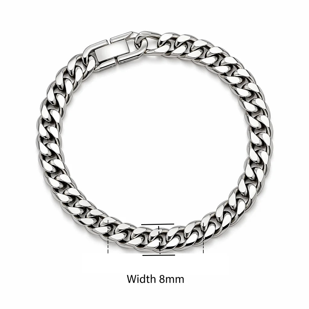 The Anchor Link — Cuban Chain Bracelet