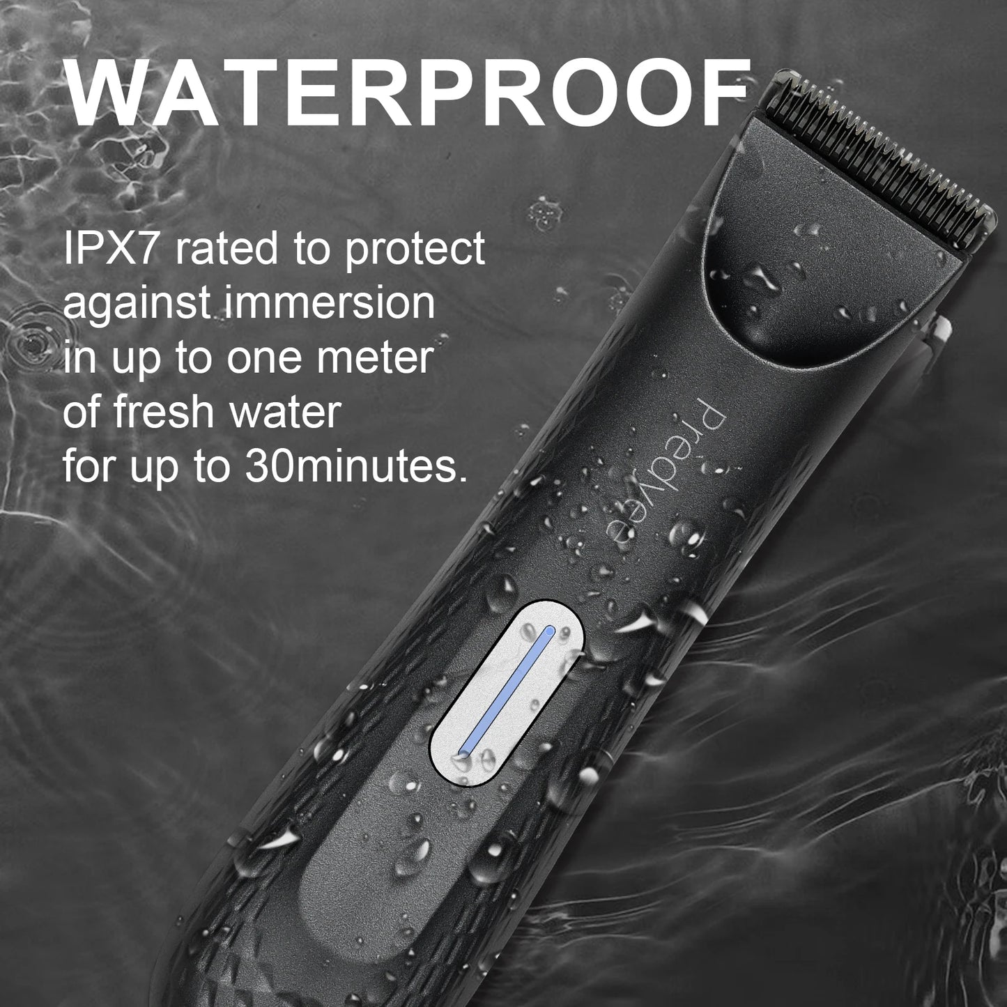 The Travel Trim — Rechargeable Body Groomer