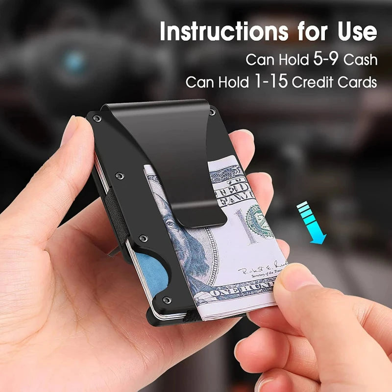 The Hardline Wallet — Slim RFID Card Case