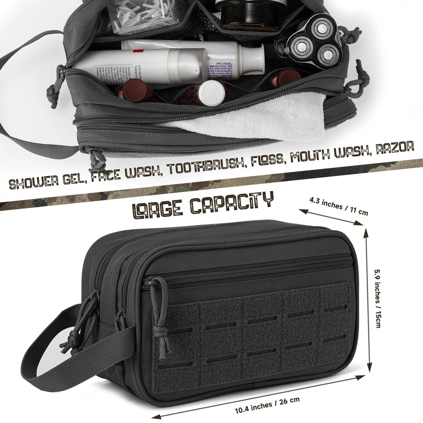 The Dopp Frame — Structured Toiletry Bag