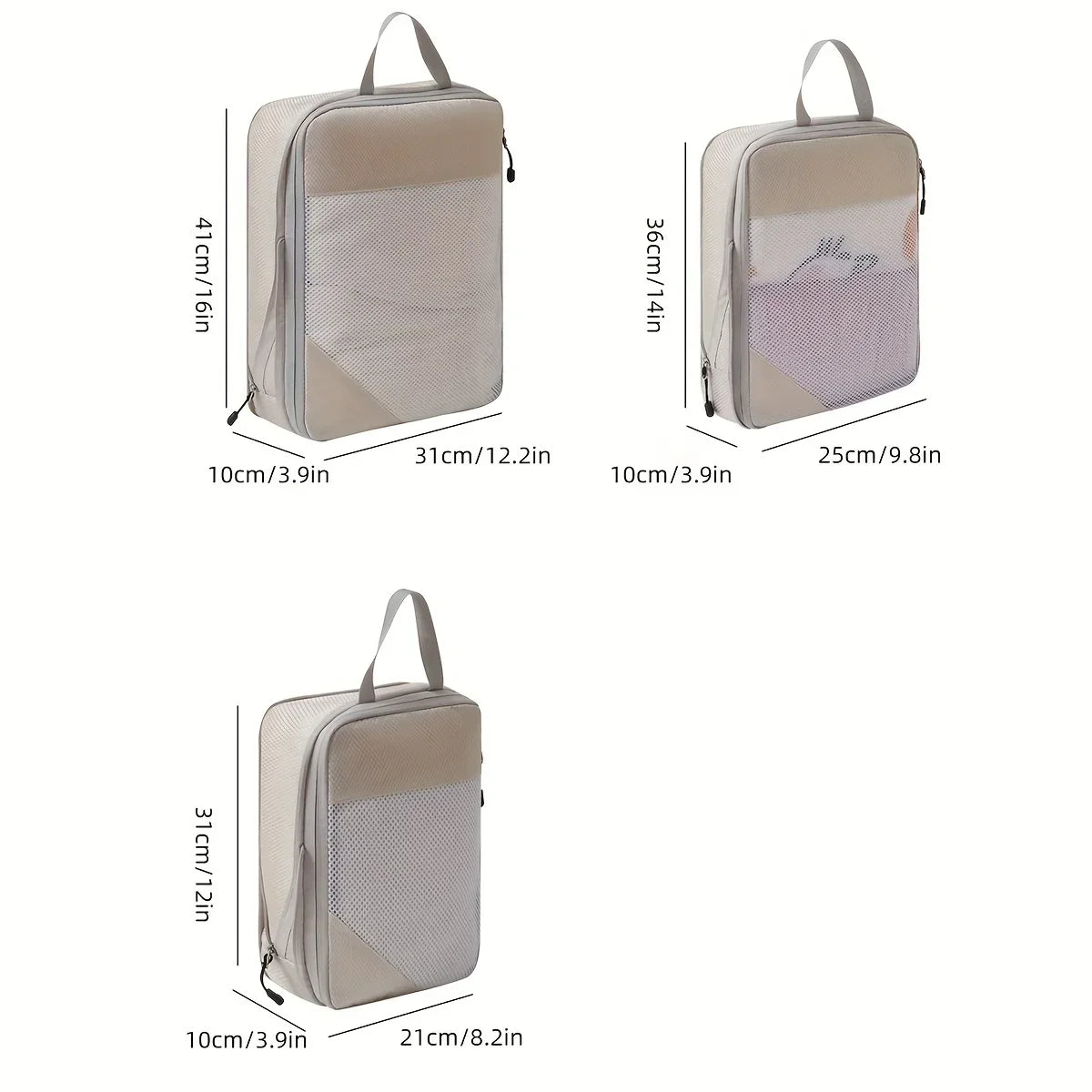 The Pack Set — Compression Packing Cubes