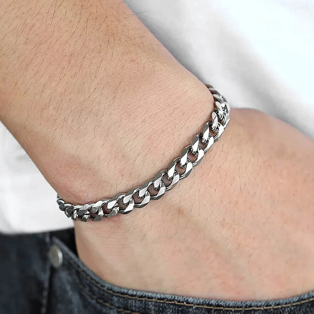 The Anchor Link — Cuban Chain Bracelet