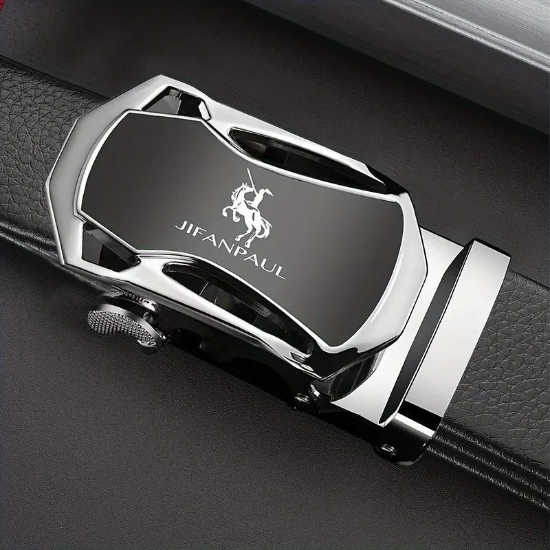 The No-Notch Belt — Automatic Ratchet Buckle
