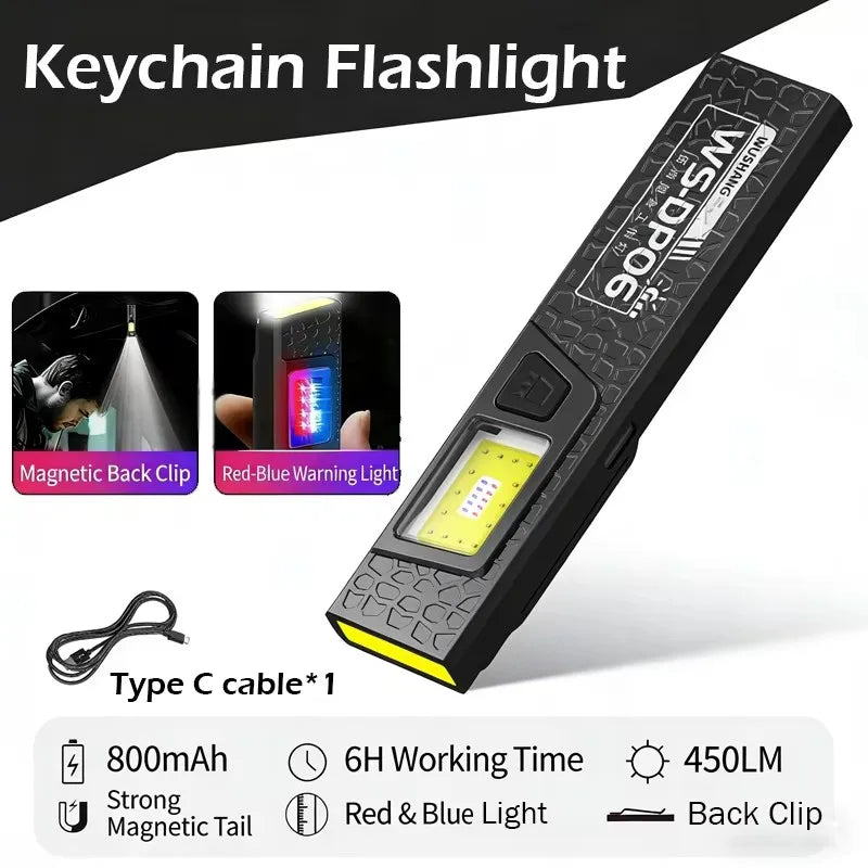 The Field Light — Magnetic Clip Work Light