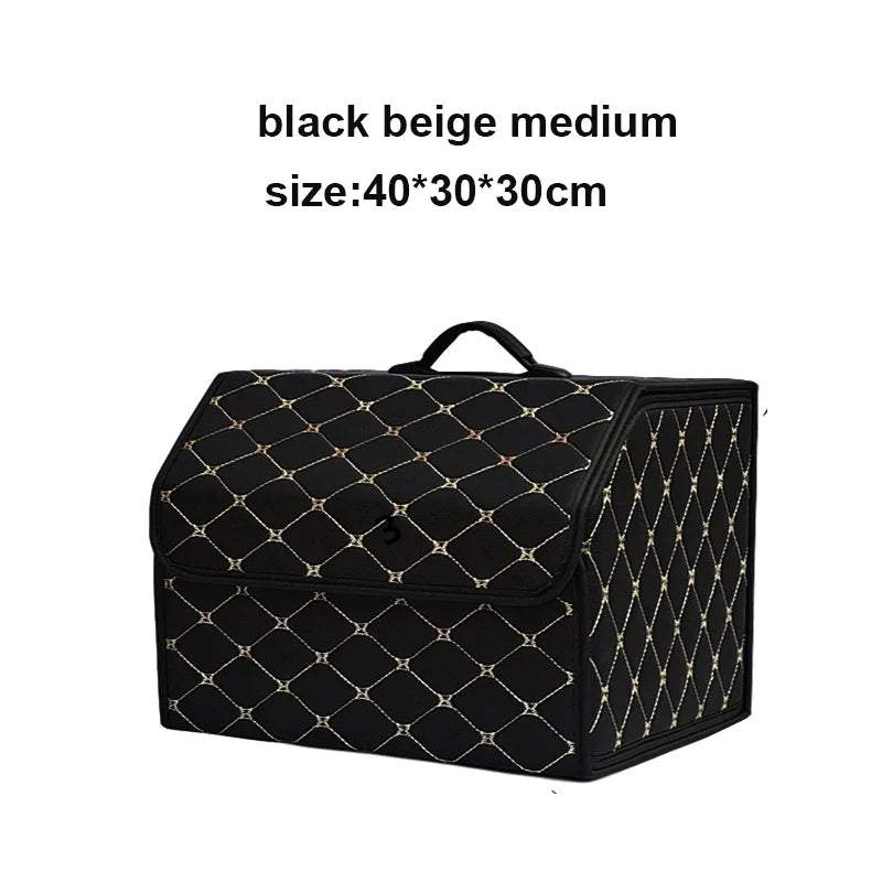 The Road Case — Structured Trunk Organizer