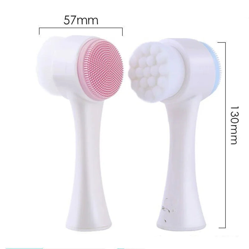 The Two-Sided Cleanse — Dual Facial Brush